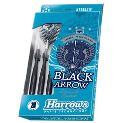 Harrows steeltip black arrow dartpijlen - 21 gr