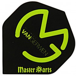 Masterdarts Michael van Gerwen Flights Logo green